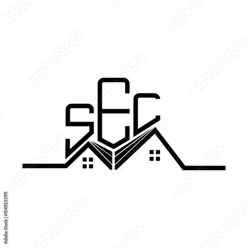 SEL Real State logo design, SEL simple and modern logo. SEL luxurious alphabet design