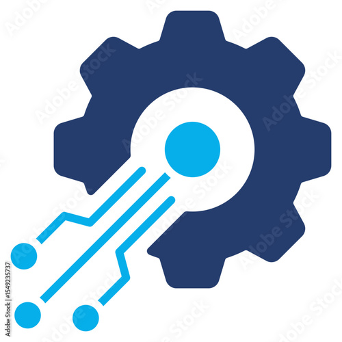 Mems Sensors solid color icon