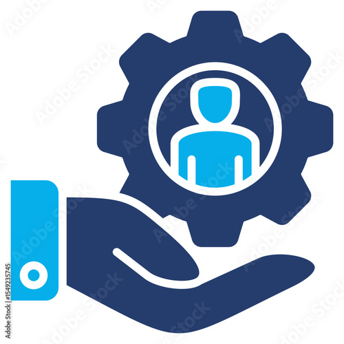 -Responsibility solid color icon
