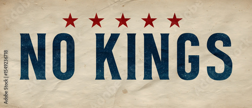 Urban no kings revolution bold graphic art against authority in modern settings