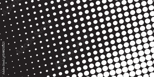 Halftone pattern background texture, round spot shapes, vintage or retro graphic modern