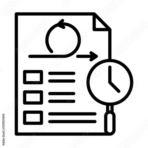 Sprint Review Single icon