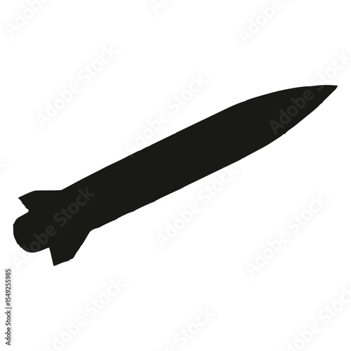 sejjil missile icon black