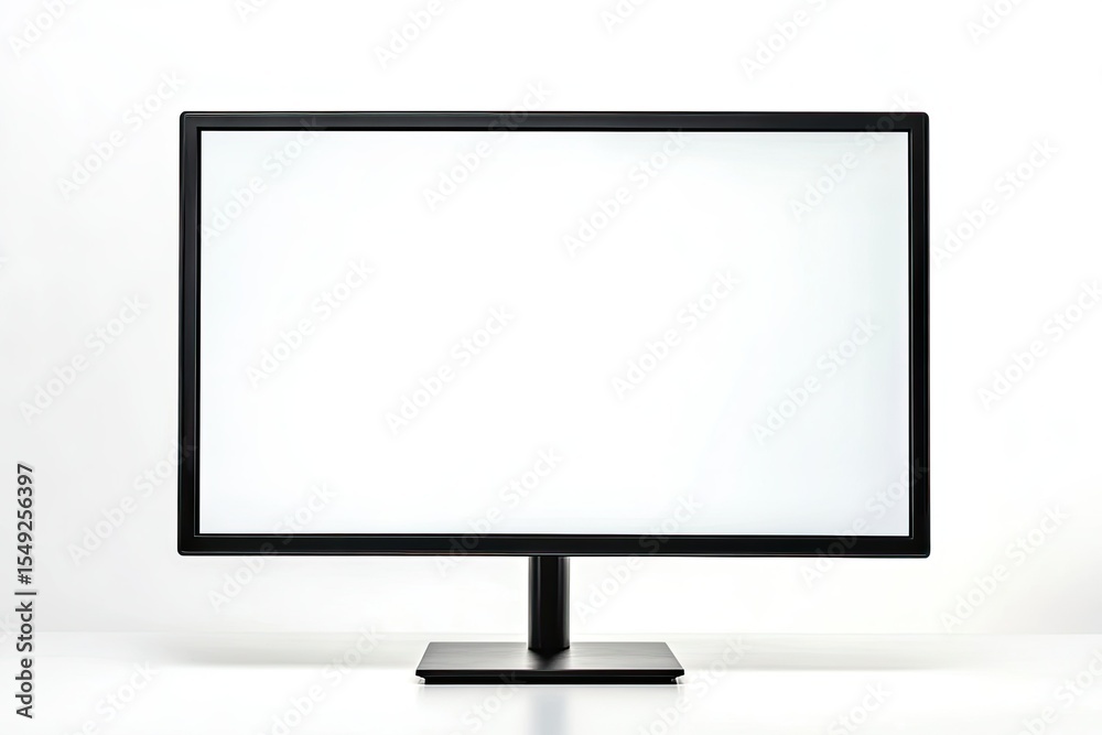 High Quality Visual of Monitoi Hd Isolated on White Background High Quality Visual of Monitoi Hd Isolated on White Background