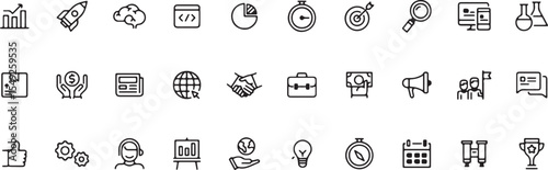 Delivery and Time Icon Set – Shipping, Clock, Timer, Tracking, Logistics, Flat Vector Pack