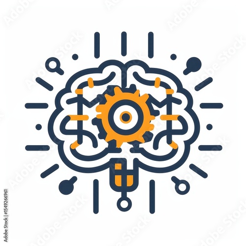 The brain logo