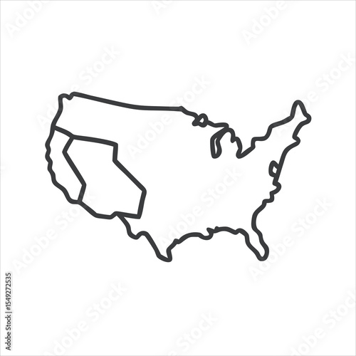 map of united states
