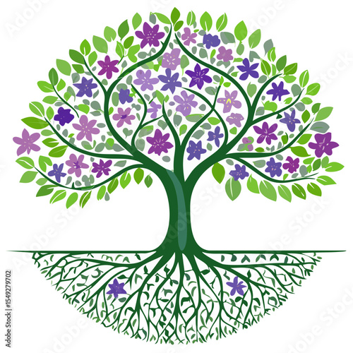 arbre de vie vert 2