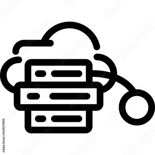 Cloud Server Icon