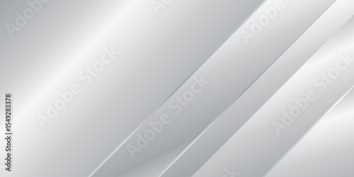 Abstract Silver Brushed Metal Texture Background. Stainless Steel. Wallpaper. Vector Illustration
