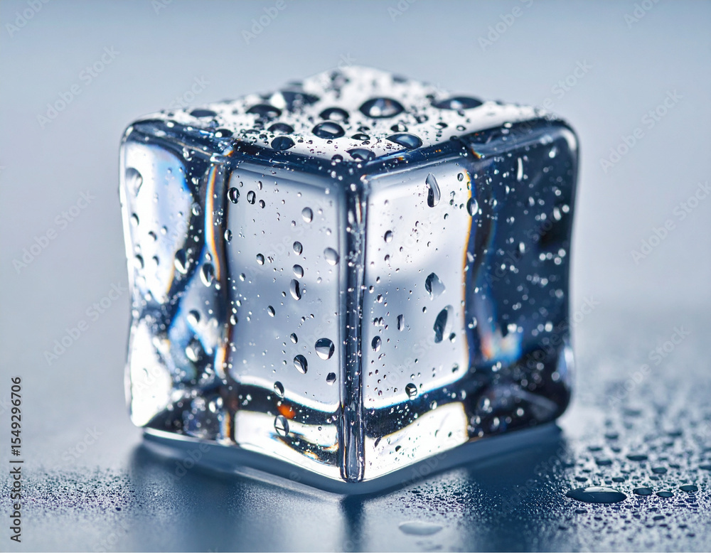 Obraz premium Ice Cube Realistic 