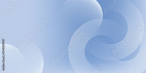 Abstract blue modern background with circle elements. Digital technology concept. eps 10