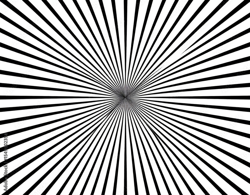 Obraz premium Abstract Radial Lines Pattern