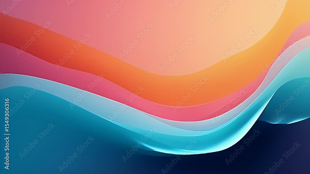 Contemporary Gradient Design Featuring Subtle Layers for an Abstract Background Aesthetic