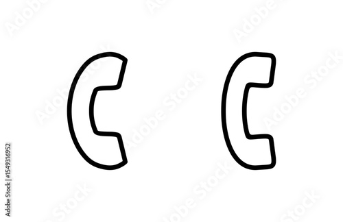 Call icon vector illustration. telephone sign and symbol. phone icon. contact us