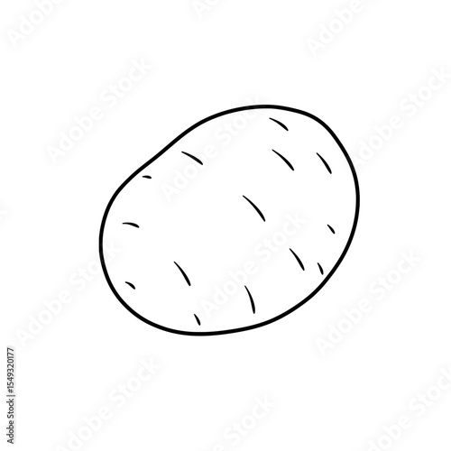 Simple potato sketch