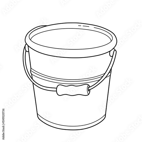 Outlined bucket