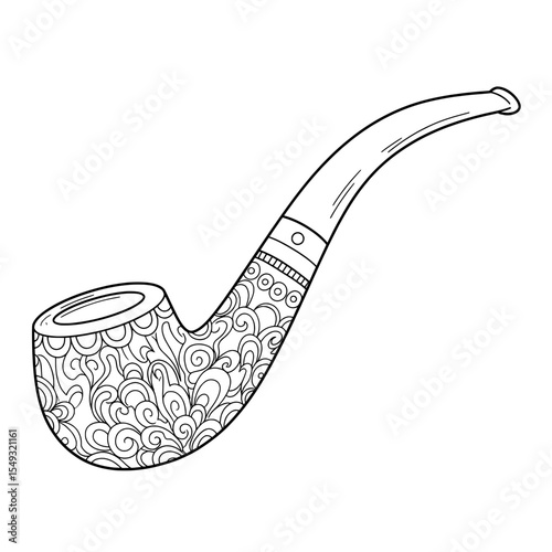 Ornate Smoking Pipe