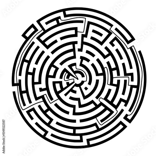 Circular labyrinth