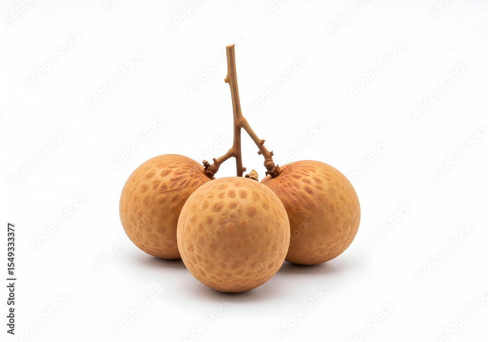 Longan isolated on white background - Bunch of fresh longan tropical fruit in Thailand or Dimocarpus longan exotic fruits, Longan isolated on white background - Bunch of fresh longan tropical fruit in Thailand or Dimocarpus longan exotic fruits,