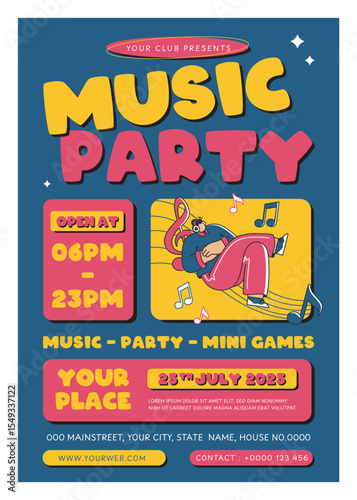Music Party Flyer