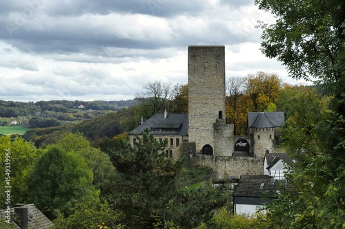 Burg Blankenstein in Hattingen mit dem Ruhrtal