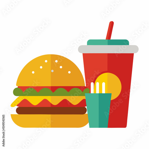 food icons. Bakery, dairy food, fruit and vegetables. Desserts fast food and pasta images. Isolated vector cartoon icons on white background.