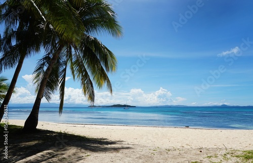Fototapeta Naklejka Na Ścianę i Meble -  Sun beach ocean in ph