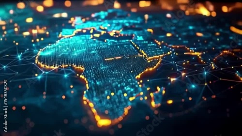 Global network map