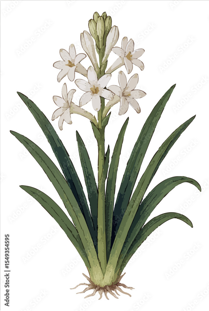 Obraz premium Polianthes tuberosa