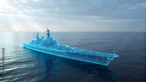 Digital warship model ocean technology innovation