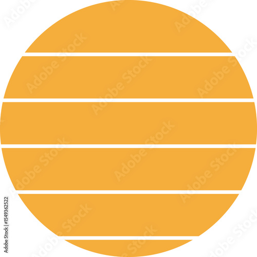 Retro tropical sunset for vacation memories and beach illustrations