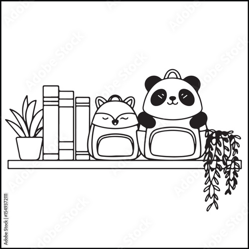 Bold and Easy Cozy & Cute Coloring Pages