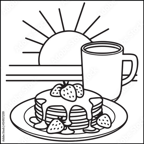 Bold and Easy Cozy & Cute Coloring Pages