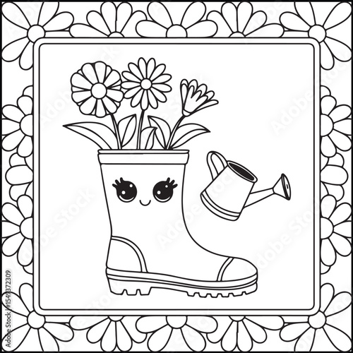 Bold and Easy Cozy & Cute Coloring Pages