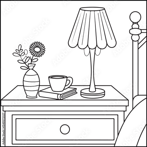 Bold and Easy Cozy & Cute Coloring Pages