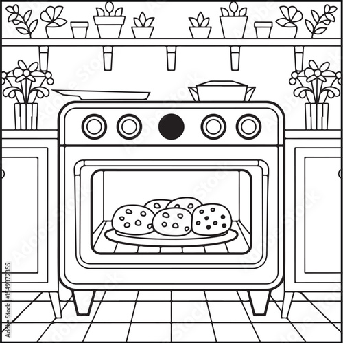 Bold and Easy Cozy & Cute Coloring Pages
