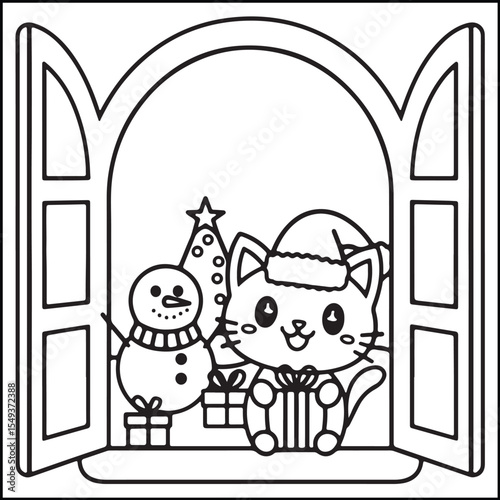 Bold and Easy Cozy & Cute Coloring Pages