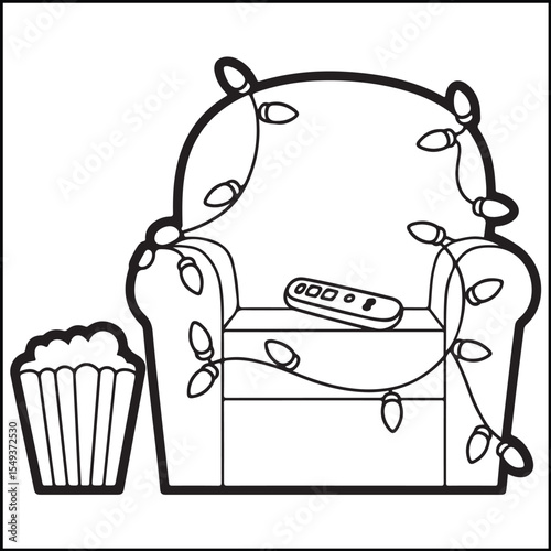 Bold and Easy Cozy & Cute Coloring Pages