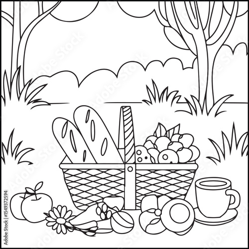 Bold and Easy Cozy & Cute Coloring Pages