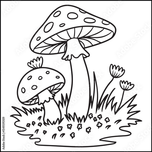 Bold and Easy Cute & Simple Coloring Pages