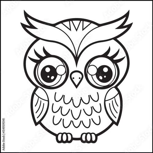 Bold and Easy Cute & Simple Coloring Pages