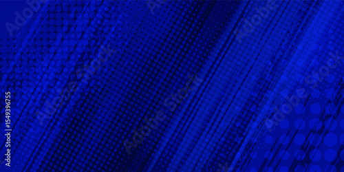 blue color pattern gradient grunge texture background. vector dynamic grunge and halftone
