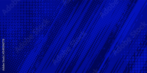 blue color pattern gradient grunge texture background. vector dynamic grunge and halftone