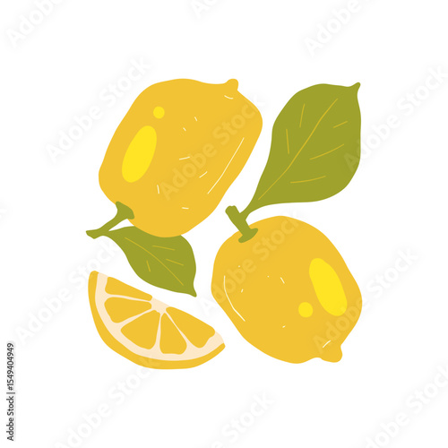 Abstract fruits and vegetables elements. Modern trendy minimalist. Healthy Food. Hand drawn design for wallpaper, wall decor, print, postcard, cover, template, banner.