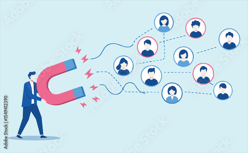 Customer Acquisition and Lead Generation Magnetism: Attracting New Clients, Users, and Audience Through Effective Marketing and Business Strategy
