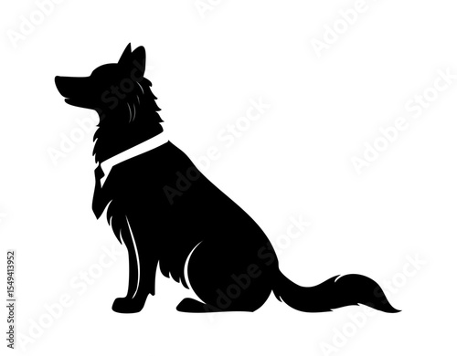 Muscular Gym Body Silhouette Vector in Flexing Pose, Perfect for Fitness Branding, Workout Posters, Bodybuilding Illustrations, and Strength Training Designs


