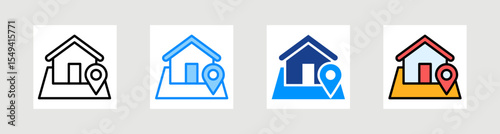 Plot Icon Collection Set Multiple Style