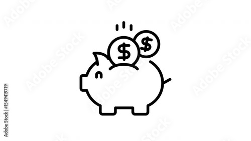 piggy bank icon