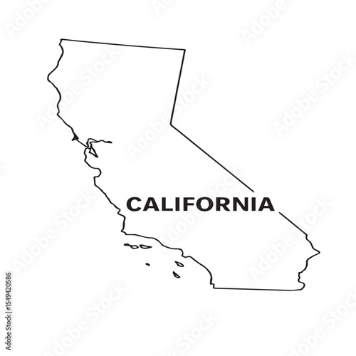 map of california